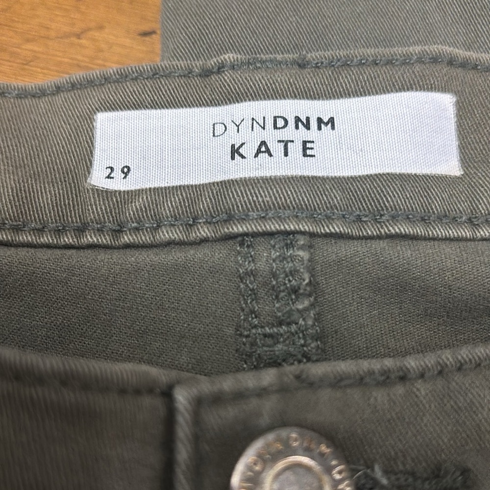 DYNAMITE Kate Skinny Khaki Pants - Picture 2 of 9